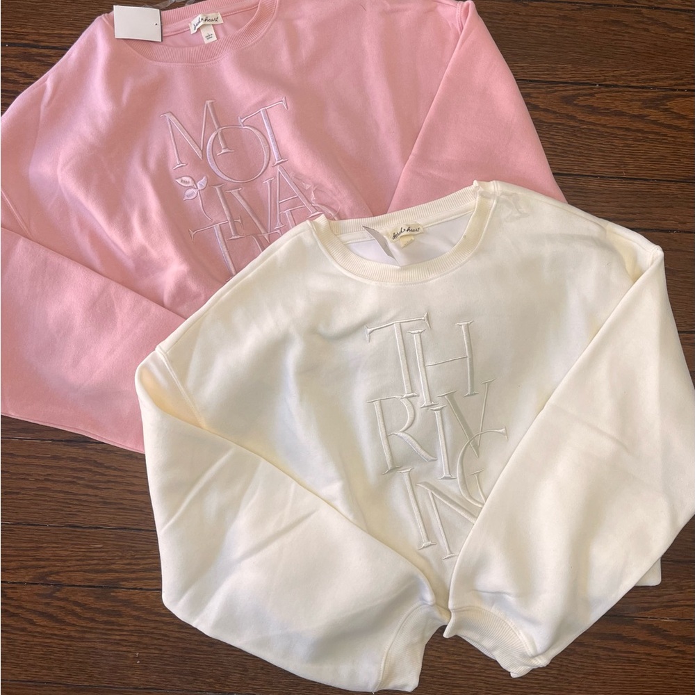 2 Graphic Sweatshirts